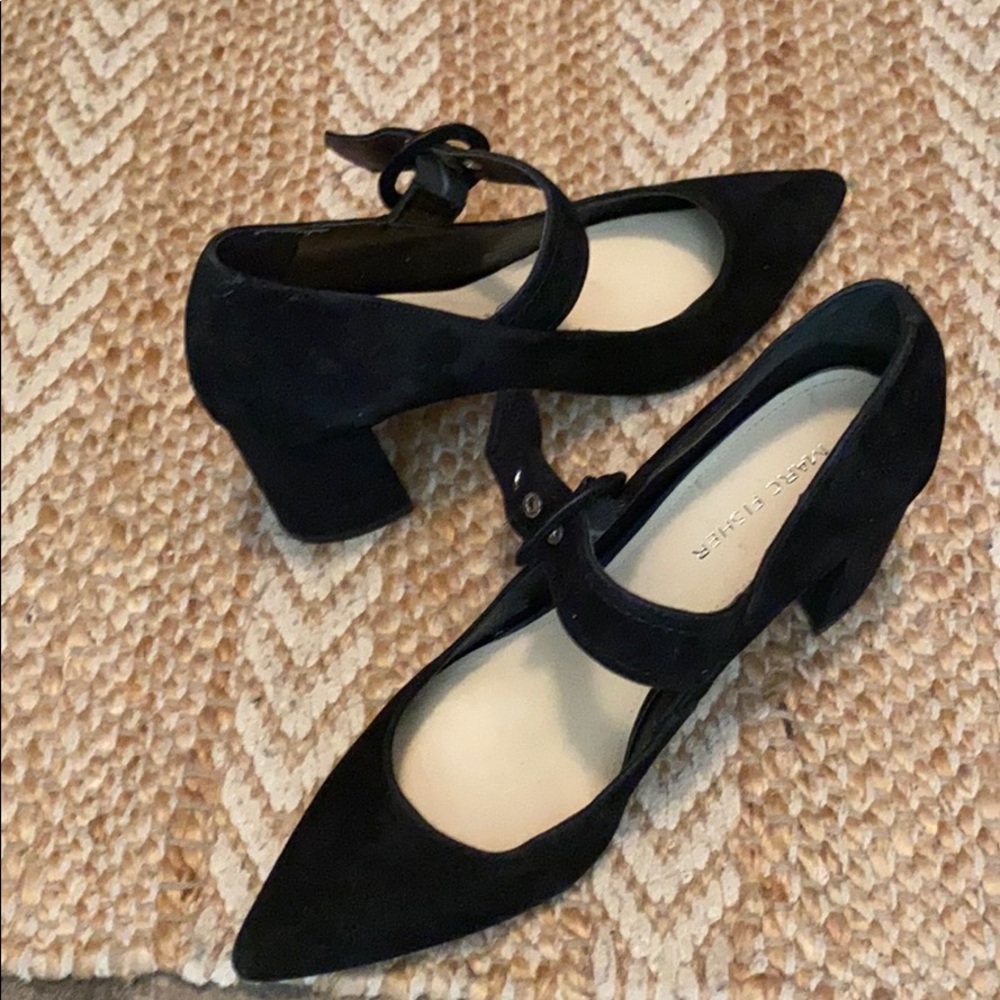 Marc Fisher Stacked Heels